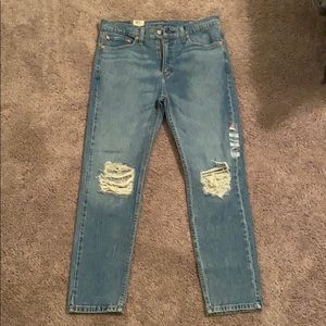 Levi’s skinny jeans, 33 x 30